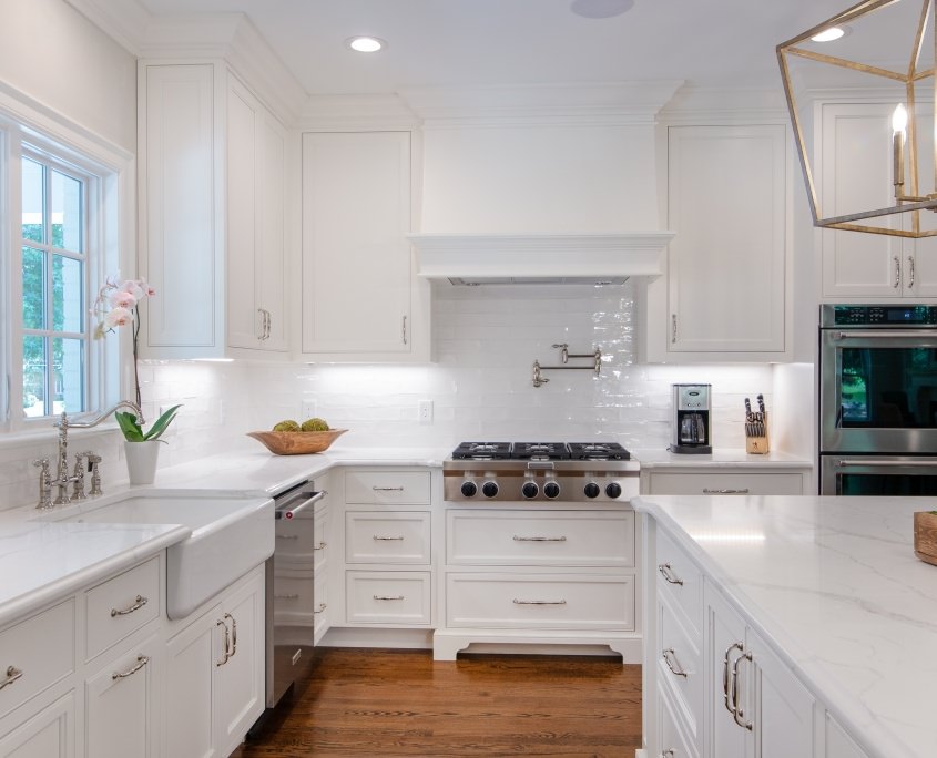 Simply White Kitchen Makeover | Greenbrook Design Center